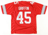 Archie Griffin Signed Ohio State Buckeyes Jersey Inscribed H.T 1974/75 (Beckett)