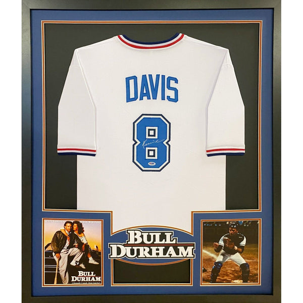 Bull Durham Autographed Signed Framed Movie Kevin Costner Crash Jersey PSA/DNA