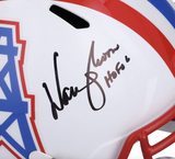 Warren Moon Autographed "HOF 06" Houston Oilers Full Size Speed Helmet Fanatics