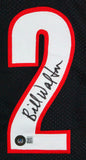 Bill Walton Autographed Black Pro Basketball Jersey-Beckett W Hologram *Black