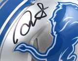 David Montgomery Autographed Detroit Lions Speed Mini Helmet-Beckett W Hologram