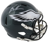 Eagles Brandon Graham Signed Full Size Speed Rep Helmet w/ Case BAS Witnessed