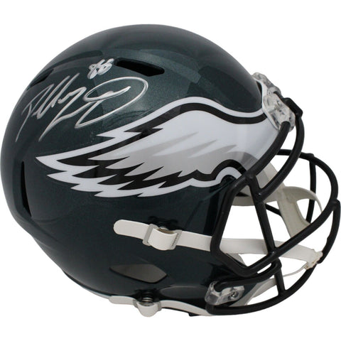 Dallas Goedert Autographed/Signed Philadelphia Eagles F/S Helmet FAN 45773