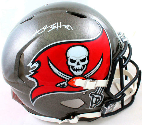 Antonio Brown Autographed Tampa Bay Bucs F/S Speed Authentic Helmet -BA W Holo