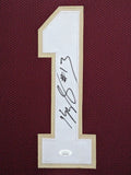 FRAMED FLORIDA STATE SEMINOLES KELVIN BENJAMIN AUTOGRAPHED JERSEY JSA COA