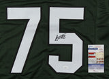 Alijah Vera-Tucker Signed New York Jets Jersey (JSA COA) 2021 1st Rnd Pk O-Line