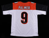 Carson Palmer Signed Cincinnati Bengals Jersey (JSA COA) 3xPro Bowl Q.B.