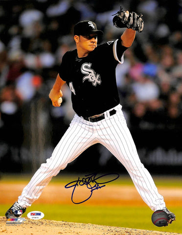 White Sox Jake Peavy Authentic Signed 11x14 Photo Autographed PSA/DNA #U70875