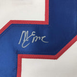 Autographed/Signed Mike Eruzione White Team Miracle On Ice 1980 Jersey JSA COA