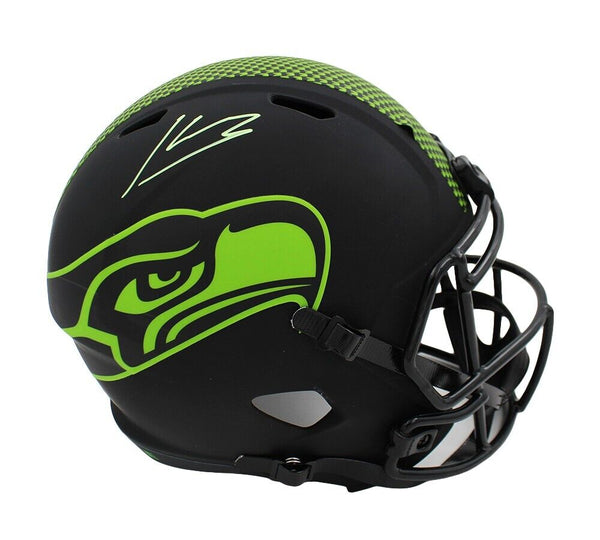 Kenneth Walker III Signed Seattle Seahawks Speed Full Size Eclipse NFL Helmet