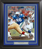 CORTEZ KENNEDY AUTOGRAPHED FRAMED 16X20 PHOTO SEATTLE SEAHAWKS BECKETT 200331