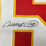 Autographed/Signed Will Shields Kansas City Red Football Jersey JSA COA