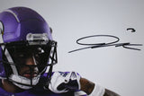 Jordan Addison Autographed Minnesota Vikings 16x20 Flex Photo - Beckett W Holo