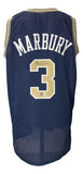 Stephon Marbury Signed Georgia Tech Yellow Jackets Jersey (Beckett) N.Y. Knicks