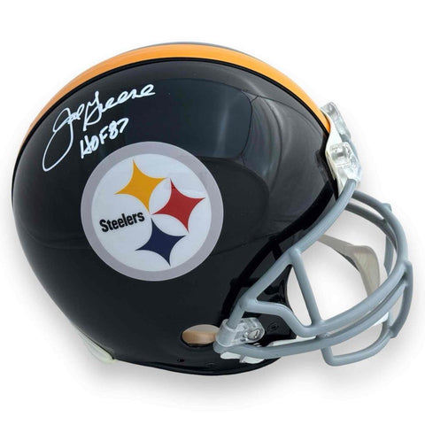 Joe Greene Autographed Signed Steelers Authentic Helmet - Beckett