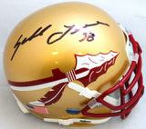 Sebastian Janikowski Signed FSU Seminoles Mini Helmet-Beckett W Hologram