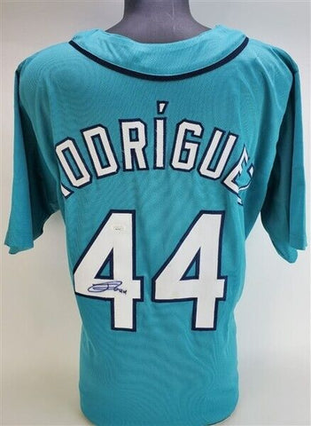 Julio Rodriguez Signed Seattle Mariners 'JRODSHOW' Jersey (JSA COA) 2022 ROY O.F