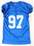 Dexter Lawrence Signed New York Giants Pro Cut Jersey (JSA) 2xNational Champs