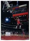 MICHAEL JORDAN Autographed Bulls "Scoreboard Dunk" 30" x 40" Photograph UDA