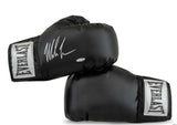 Mike Tyson Autographed Black Everlast Boxing Gloves UDA