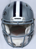 Emmitt Smith Autographed Cowboys F/S Speed Authentic Helmet - Beckett W Holo