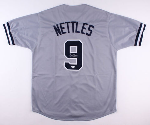 Graig Nettles Signed Yankees Jersey (JSA) 2xWorld Series Champion 1977 & 1978