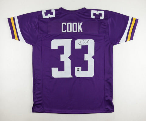 Dalvin Cook Signed Vikings Jersey (Schwartz) Minnesota RB / 2022 Uniform Number