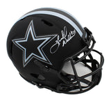 Herschel Walker Signed Dallas Cowboys Speed Authentic Eclipse NFL Helmet