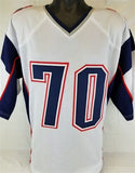 Logan Mankins Signed New England Patriots Jersey (JSA COA) 7x Pro Bowl Guard