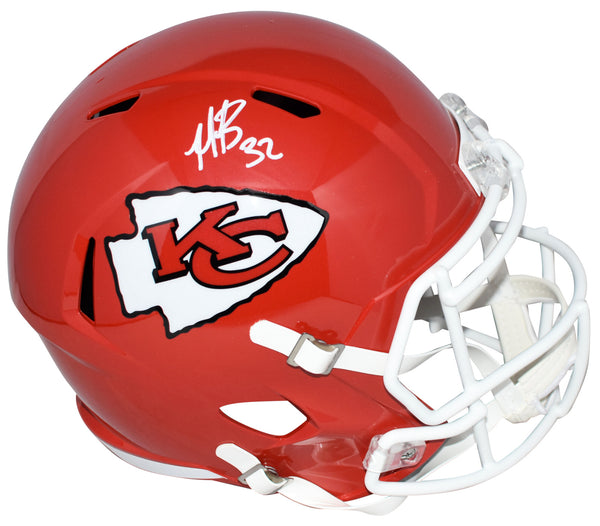 NICK BOLTON AUTOGRAPHED KANSAS CITY CHIEFS FULL SIZE SPEED HELMET BECKETT