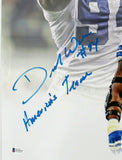 Demarcus Ware Signed Dallas Cowboys Unframed 16x20 Spotlight Photo with Insc