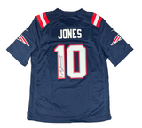 Mac Jones Autographed New England Patriots Nike Game Jersey Beckett