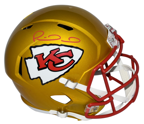 PATRICK MAHOMES AUTOGRAPHED KANSAS CITY CHIEFS FLASH FULL SIZE HELMET BECKETT