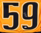 Roman Josi Signed Nashville Predators Jersey (PSA COA) Playing Career 2007-Now