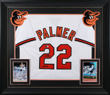 Jim Palmer "HOF 90" Authentic Signed White Pro Style Framed Jersey BAS Witnessed