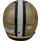 Aidan O'Connell Signed Purdue Boilermakers F/s Helmet Boiler Up Beckett 48885