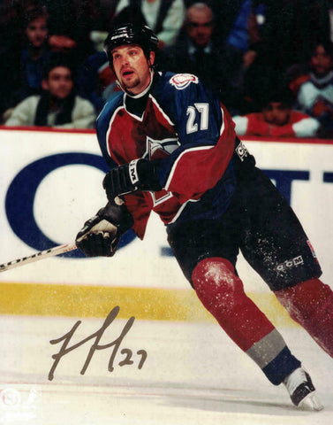 Francios Leroux Autographed/Signed Colorado Avalanche 8x10 Photo 12119 PF