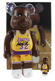 Lakers Magic Johnson Authentic Signed Bearbrick Be@rbrick Boxset 2pcs BAS Wit