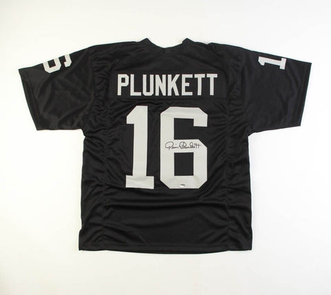 Jim Plunkett Signed Oakland Raiders Jersey (Schwartz Sports) Super Bowl XV M.V.P