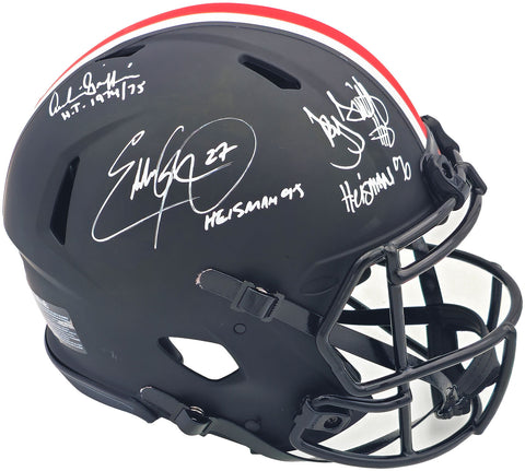 GRIFFIN, GEORGE & SMITH AUTOGRAPHED OHIO STATE FULL SIZE AUTH HELMET 230104