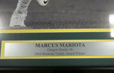 MARCUS MARIOTA AUTOGRAPHED SIGNED FRAMED 16X20 PHOTO OREGON DUCKS MM HOLO 89814