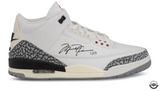 Michael Jordan Autographed Nike Air Jordan 3 Retro 'Reimagined' Shoes UDA LE 23