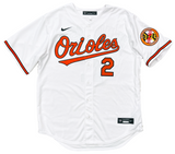 Gunnar Henderson Baltimore Orioles Signed Authentic Nike White Home Jersey BAS