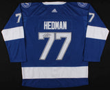 Victor Hedman Signed Tampa Bay Lightning Jersey (JSA COA) 2xStanley Cup Champion