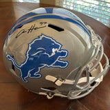 Aidan Hutchinson Signed Autographed Detroit Lions FS Replica Helmet Beckett