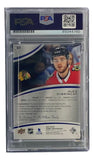 Alex DeBrincat Signed 2019/20 SP Game Used #37 Blackhawks Hockey Card PSA/DNA