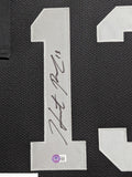 FRAMED LAS VEGAS RAIDERS HUNTER RENFROW AUTOGRAPHED SIGNED JERSEY BECKETT COA