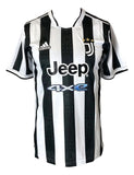 Giorgio Chiellini Signed Juventus White Adidas Soccer Jersey PSA Hologram