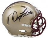 Doug Flutie Signed Boston College Eagles Speed Mini Helmet (Beckett)