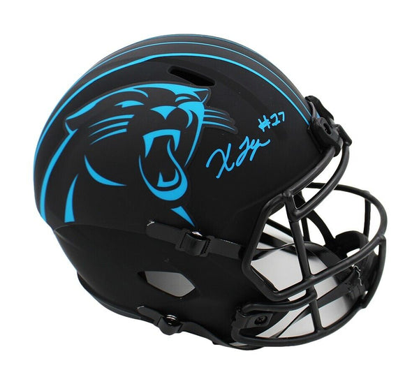 Xavier Leggette Signed Carolina Panthers Speed Full Size Eclipse NFL Helmet